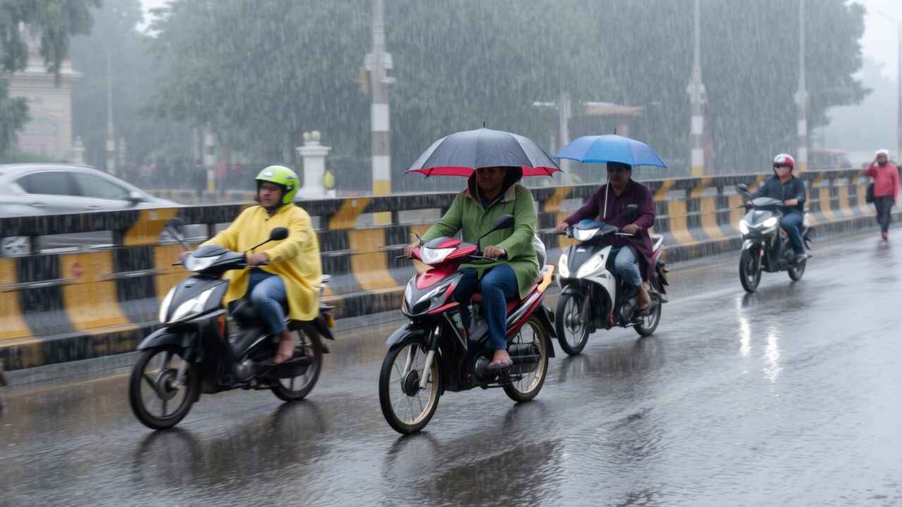 Heavy Rainfall in West Bengal