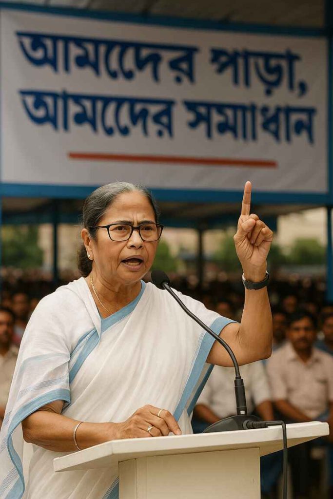 Mamata Banerjee Amader Para Amader Samadhan project 2025
