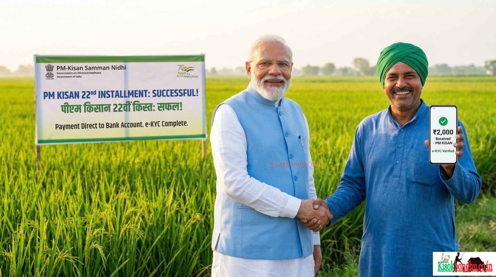 Prime Minister releasing PM Kisan 22nd installment March